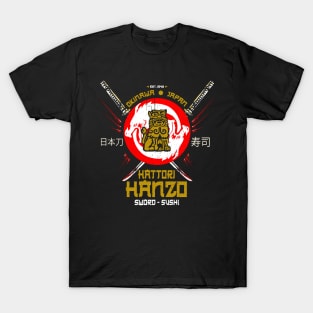 Hattori Hanzo Sword & Sushi Classic T-Shirt